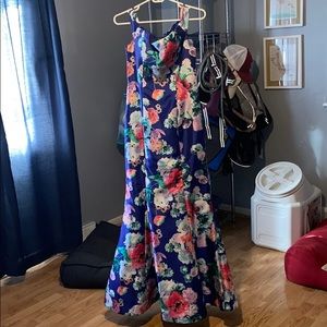 Floral Prom Dress